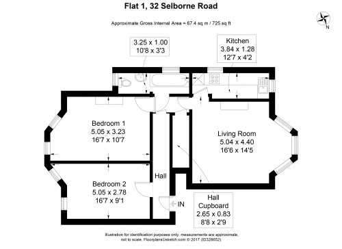 Floorplan for Hove, BN3